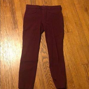 Maroon Gap Dress Pants
